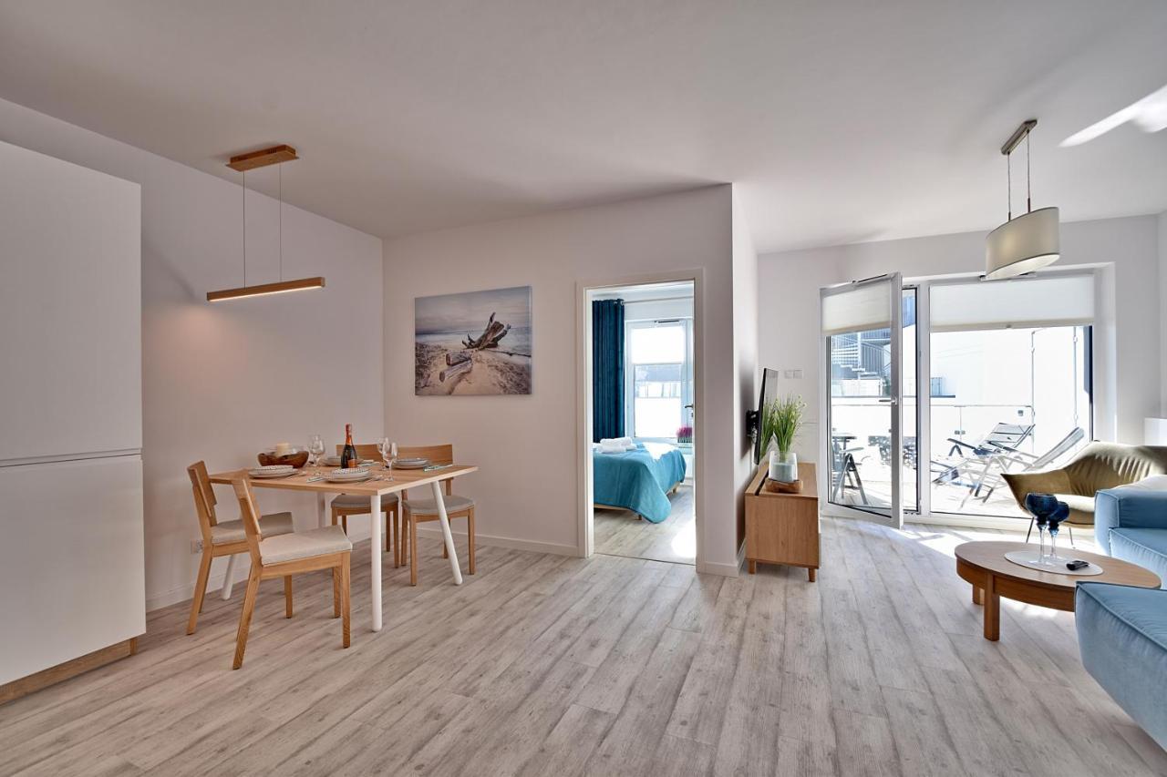 Apartament Nadmorskie Tarasy Spa Deluxe Kołobrzeg Kültér fotó