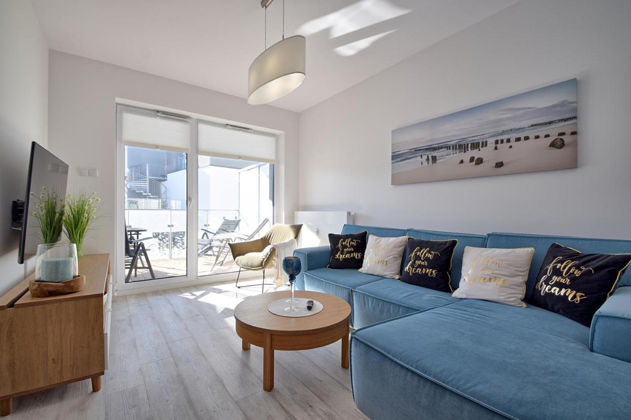 Apartament Nadmorskie Tarasy Spa Deluxe Kołobrzeg Kültér fotó