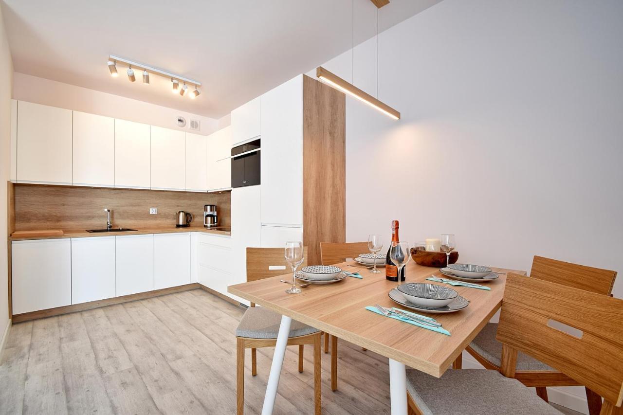 Apartament Nadmorskie Tarasy Spa Deluxe Kołobrzeg Kültér fotó